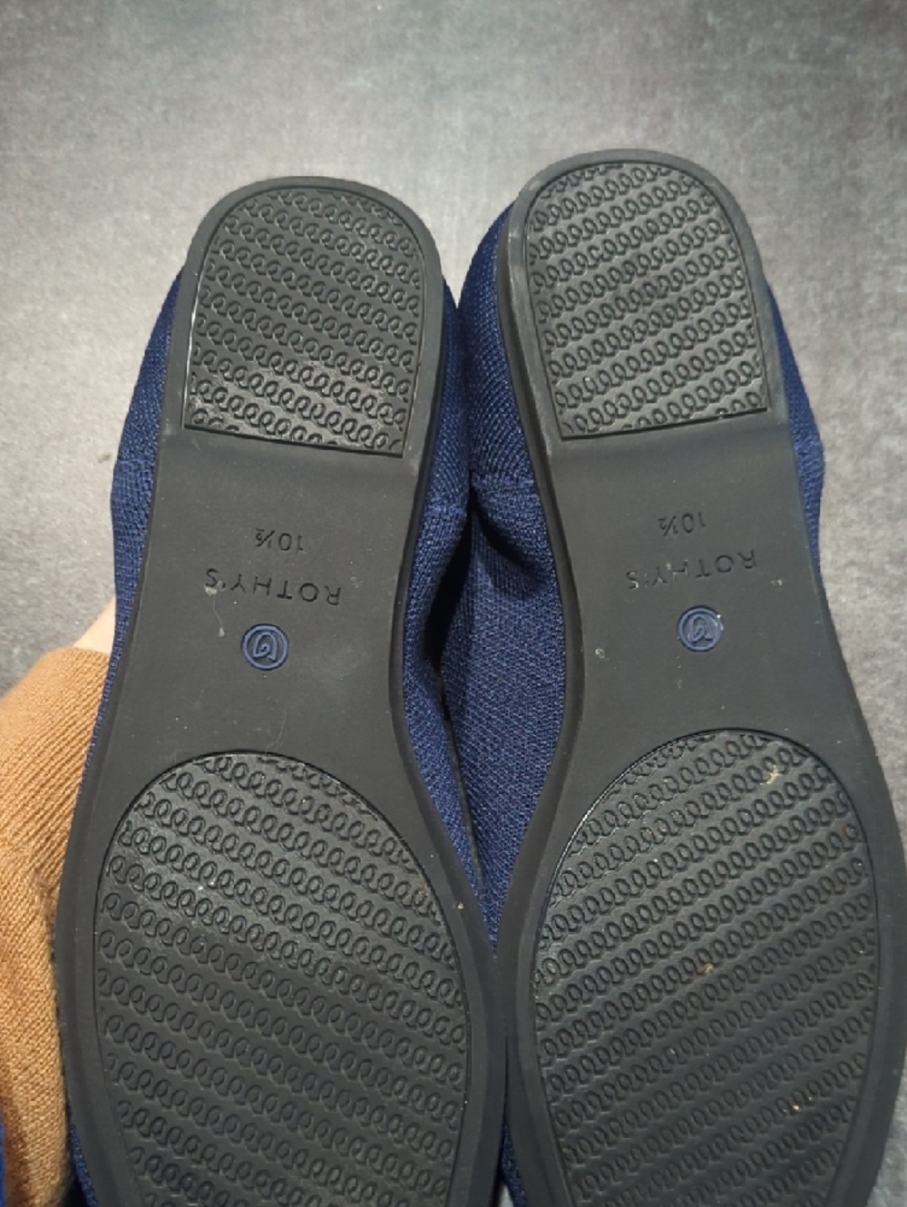 Rothy's Navy Blue Loafers Sz 10.5 - Picture 4 of 5